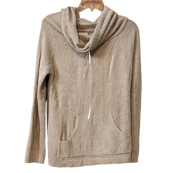 Soft Surroundings Fuzzy Soft Cowel Neck Pullover Sweater, Oversized, sz small - Picture 1 of 8